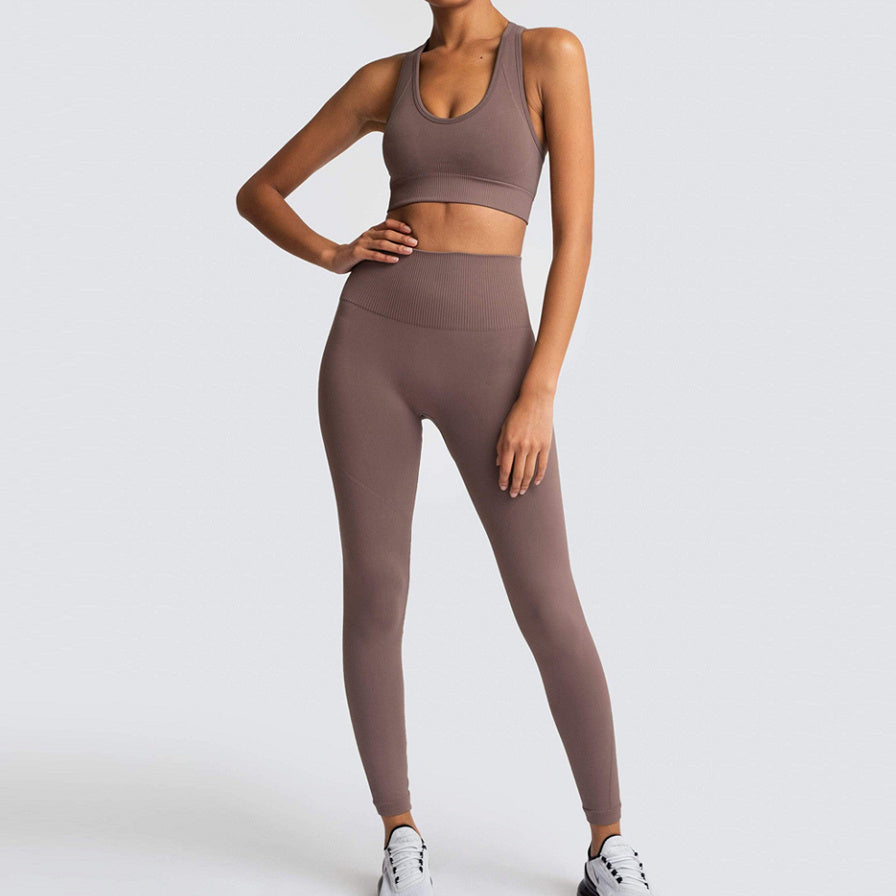 I-shaped Bra Yoga Set