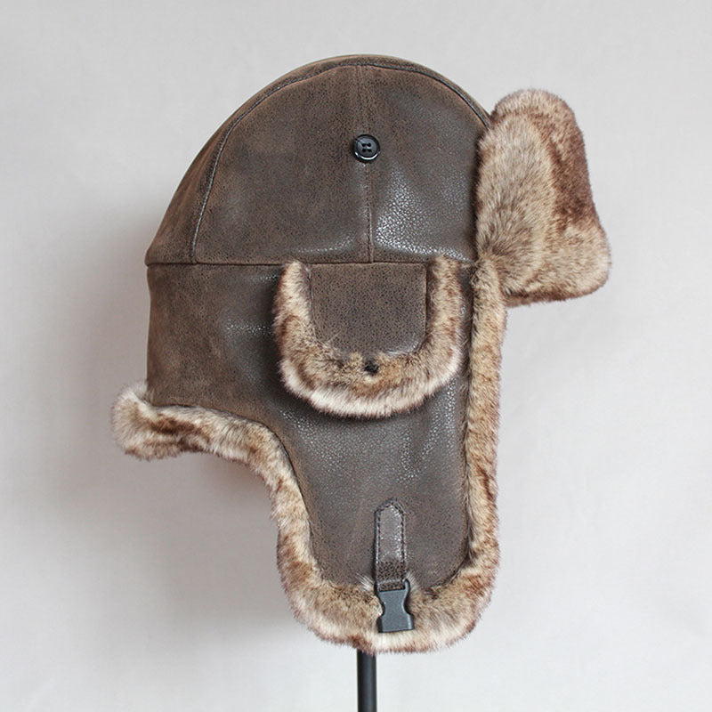 Ear Protection PU Leather Thundercap
