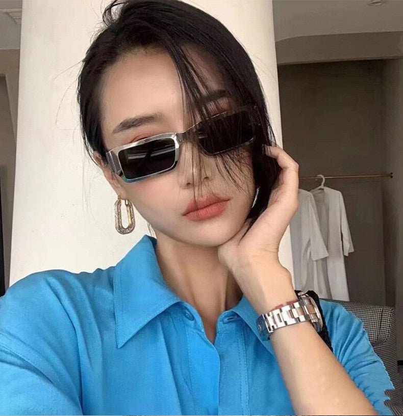 Metal Glasses Men's Foreign Trade Small Square Glasses