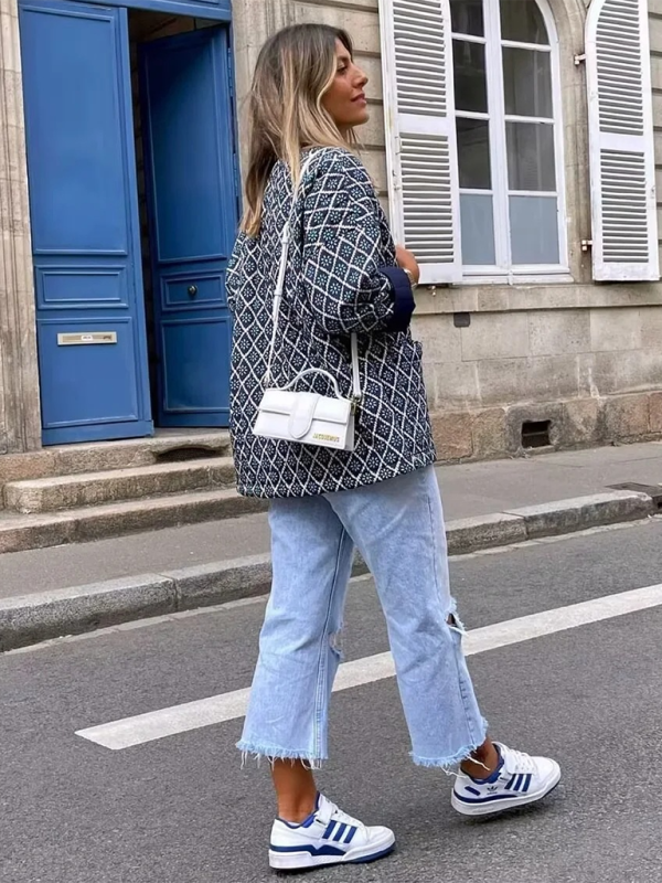 Ethnic Style Quilted Jacket