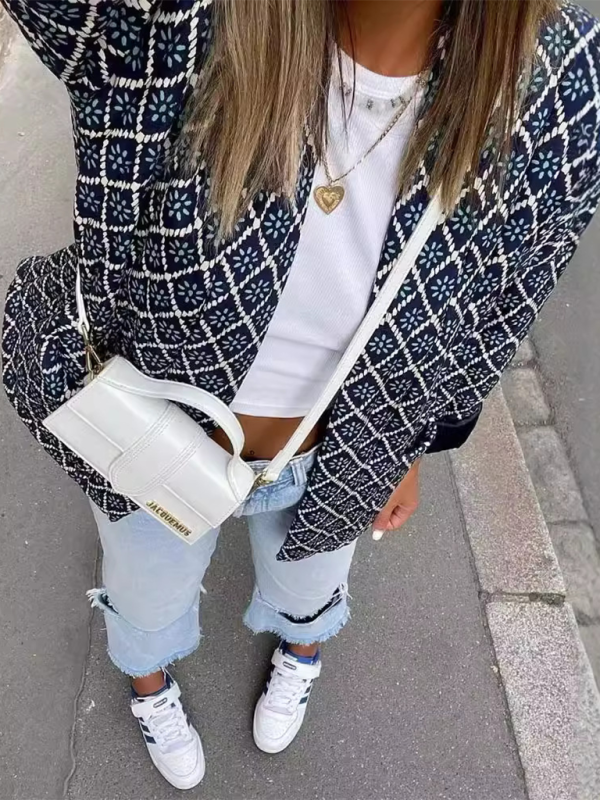 Ethnic Style Quilted Jacket
